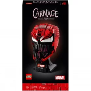 image of LEGO Marvel Spider-Man Carnage Building Set for Adults (76199)