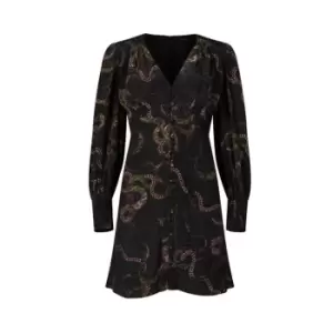 Image of AllSaints AllSaints Auden Dress Womens - Green