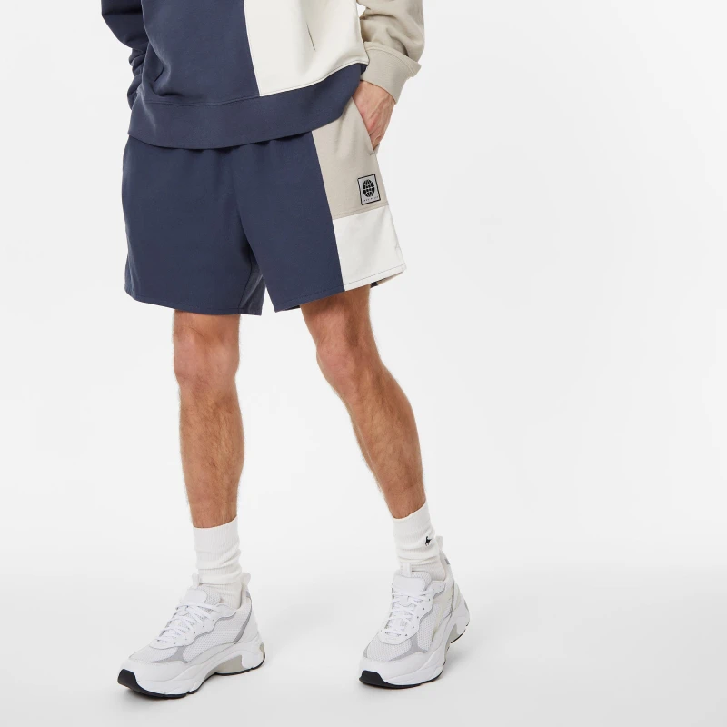 Image of Jack Wills Colour Block Shorts - Blue Blue S