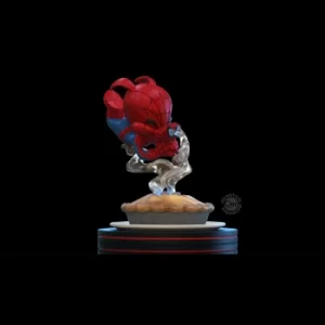 Image of Quantum Mechanix Marvel Spider-Ham Q-Fig Diorama