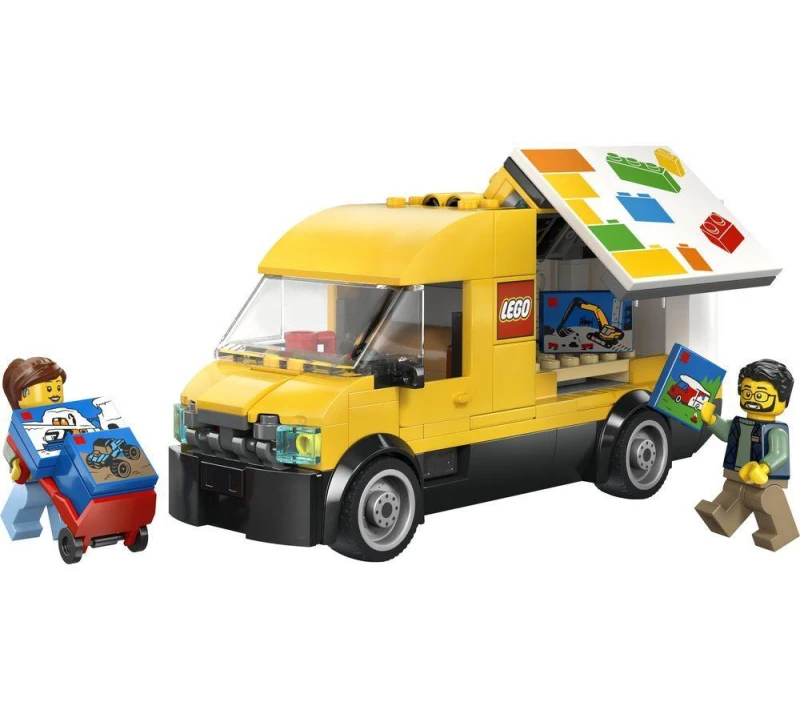 Image of LEGO City: The LEGO Van Toy Building Set for Kids 60500