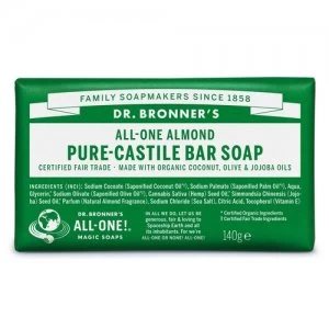 Image of Dr. Bronner's Almond ekologiskas kietas muilas