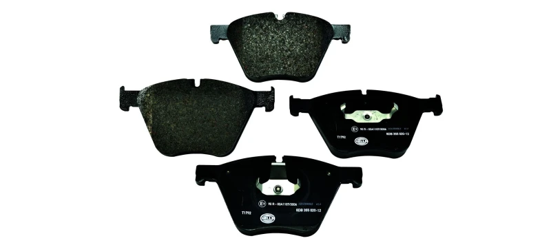 Image of HELLA Brake pad set HELLA 8DB 355 020-121