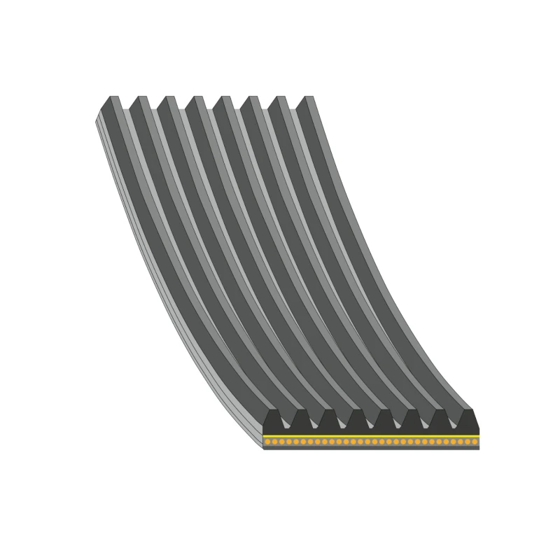 Image of FEBI BILSTEIN 184928 V-ribbed belt EPDM (ethylene propylene diene Monomer (M-class) rubber) V-Ribbed Belts (305)