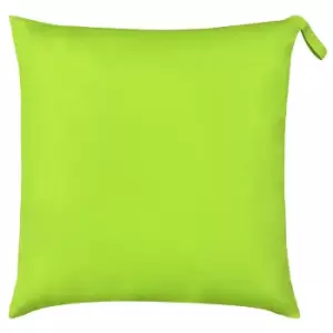 image of Plain Neon Large 70cm Outdoor Floor Cushion Lime