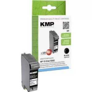 Image of KMP Ink replaced HP 15 Compatible Black H9 0993,4151
