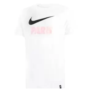 Image of PSG 2021-2022 Swoosh Club Tee (White)