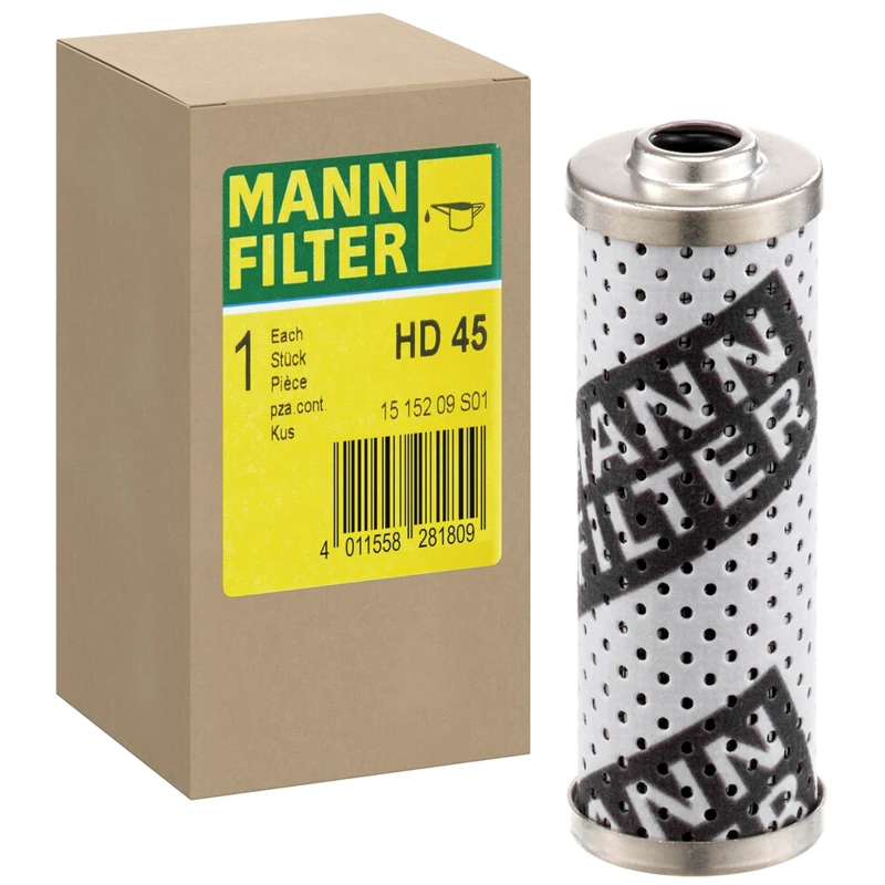 Image of MANN-FILTER HD 45 Hydraulic Filter Hydraulic Filter,steering system (417)
