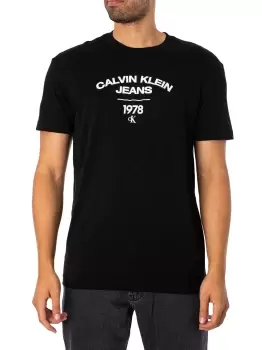 Image of Varsity Curve Logo T-Shirt