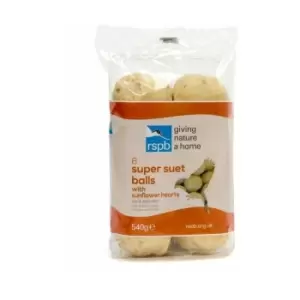 image of Rspb Fat Balls With Sunflower Hearts Pack 6 - 68493697