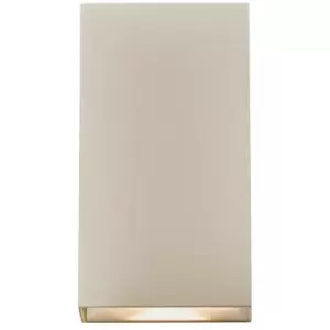 image of Nordlux Lighting - Nordlux Rold LED Outdoor Up Down Wall Lamp Sanded 3000K IP54