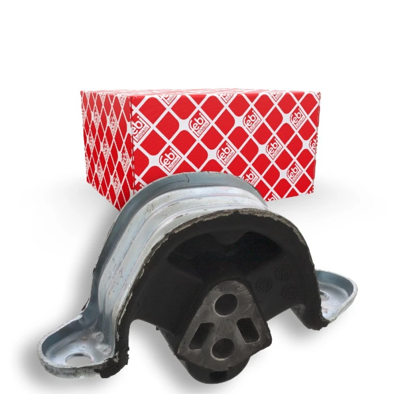 Image of FEBI BILSTEIN 06621 Engine mount Right Front, Rubber-Metal Mount Engine Mounting (247)