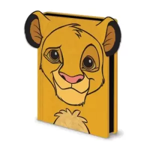 Image of The Lion King Premium Notebook A5 Simba Furry