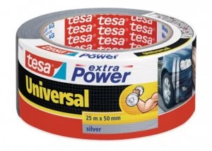 image of tesa Extra Power Duct Tape 50mmx25m Silver 56388 PK6