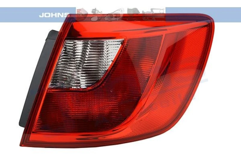 Image of JOHNS 67 16 88-5 Rear light Outer section, without bulb holder, Right Combination Rearlight (391)