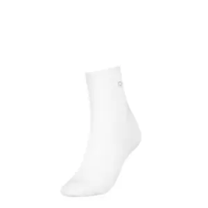 Image of Calvin Klein Logo Socks - White