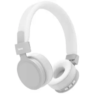 Image of Hama Freedom Lit On-ear headset Bluetooth (1075101) Stereo White Foldable, Headset, Volume control