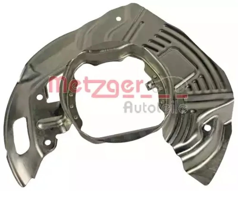 Image of METZGER 6115028 Brake Disc Back Plate Front Axle Right Aluminium Splash Panel,brake disc (1330)