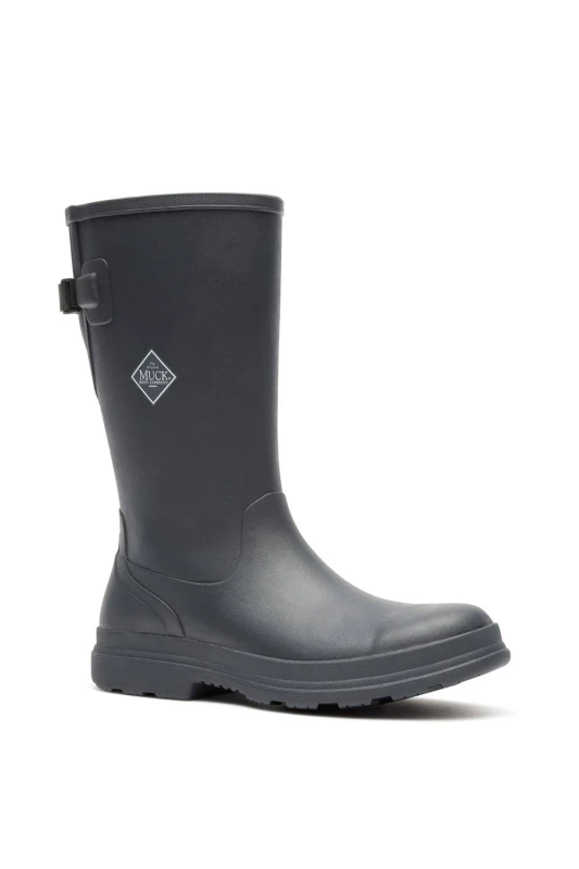 Image of Muck Boots Mens Rainscape Tall Boot in Black Size: 6 Black Male 6