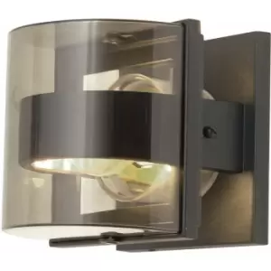 Image of Loops - Outdoor IP54 Wall Light Graphite LED E27 60W d01056
