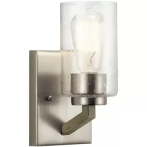 Image of Elstead Kichler Deryn Wall Lamp Distressed Antique Grey
