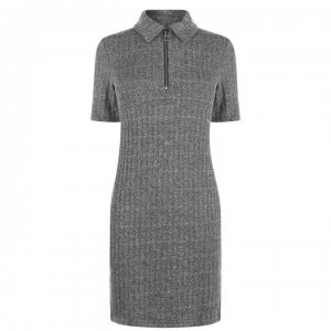 image of JDY Claudia Short Sleeve Dress - Black Melange