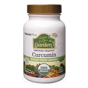 Image of Natures Plus Source of Life Garden Curcumin 30 vegetable capsules