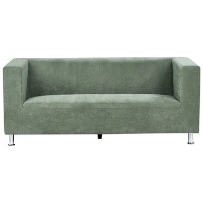 Image of Beliani Sofa 3 Seater Floro Chenille Light Green