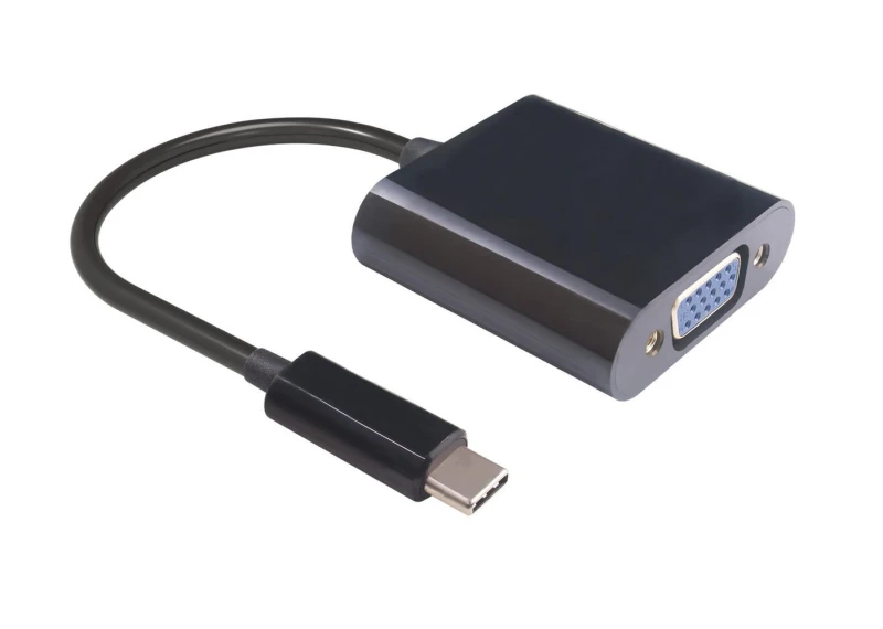 Image of Microconnect USB3.1CVGA USB graphics adapter Black