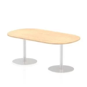 Image of Italia Poseur Boardroom Table 1800 Top 725 High Maple