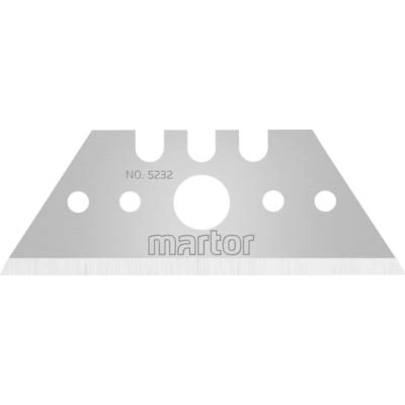 Image of Martor MARTOR 523270 MARTOR spare blade safety cutter safety cutter 04152 08152 07205 07105, 07152,125001, 07252 123001,,,,, 14152 53mm steel strip 1