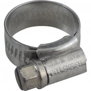 image of Jubilee Zinc Plated Hose Clip 13mm - 20mm Pack of 1