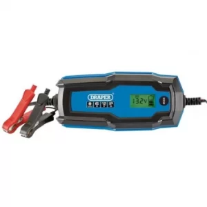 Image of Draper 6/12V Smart Charger and Battery Maintainer, 6A