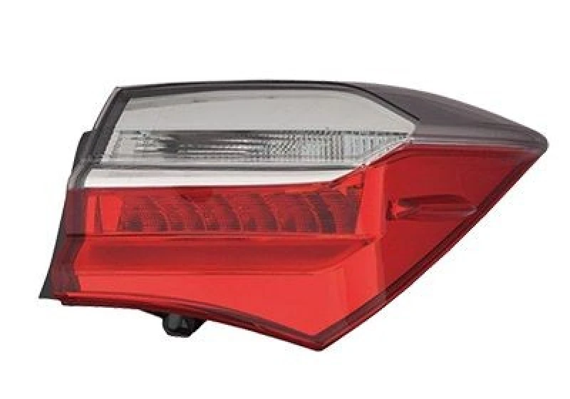 Image of VAN WEZEL 5346922 Rear light Outer section, with bulb holder, Right Combination Rearlight (391)