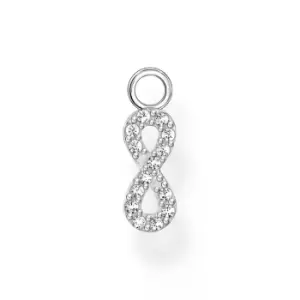 image of THOMAS SABO Silver Infinity Sign Ear Pendant