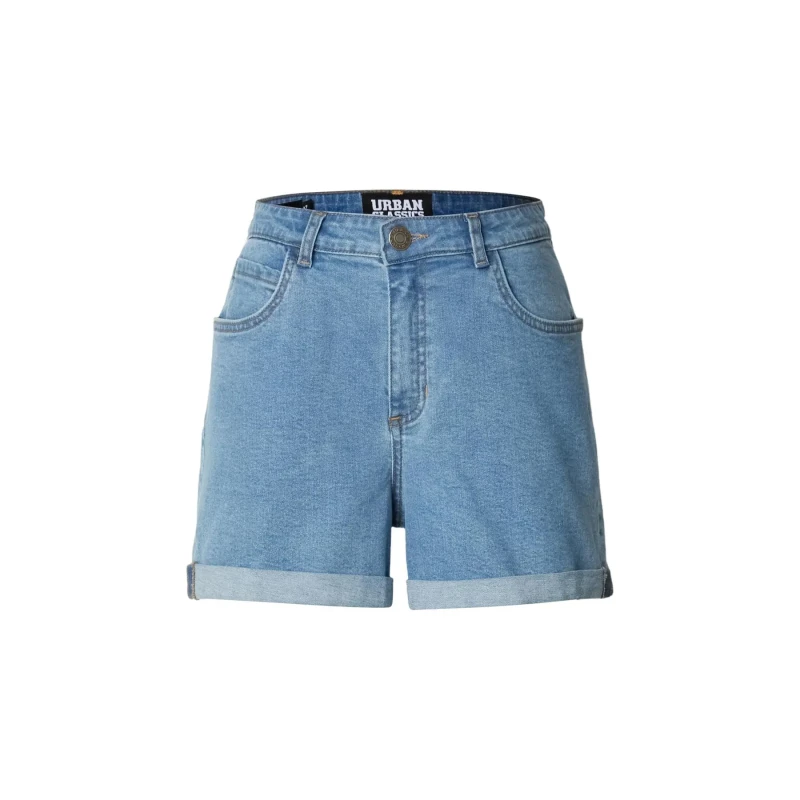 Image of Urban Classics Womens denim shorts Urban Classics High Waist Bleu Female 28