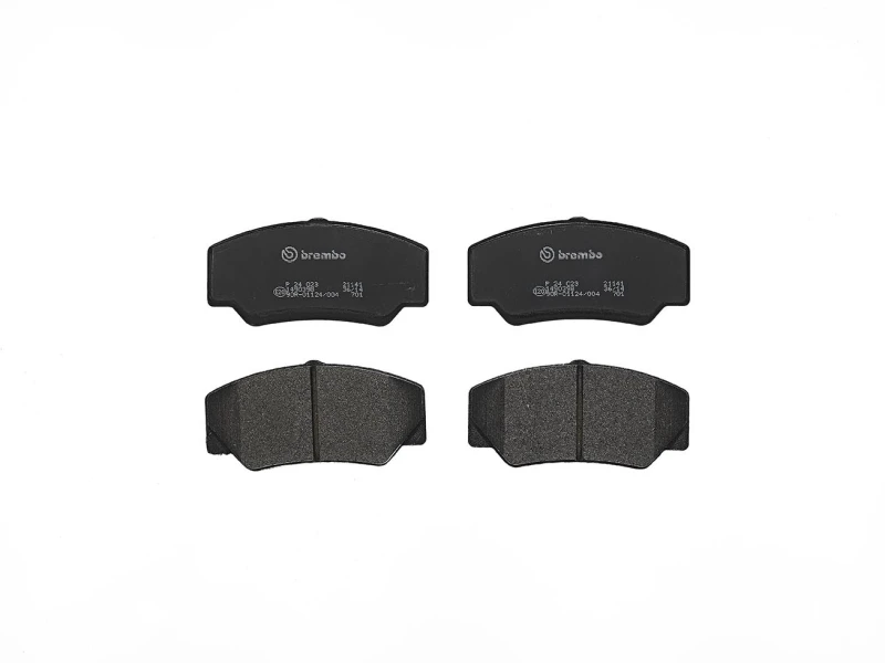 Image of BREMBO Brake pad set BREMBO P 24 023