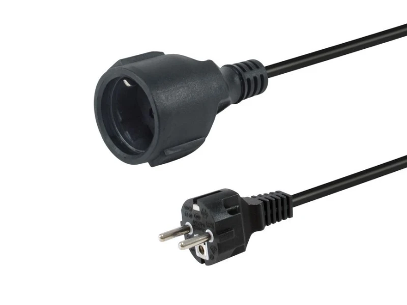 Image of Equip 112180 power cable Black 1.8 m CEE7/7 CEE7/3