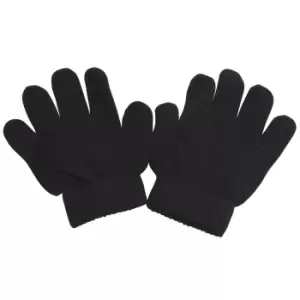 Image of Childrens/Kids Winter Magic Gloves (One Size) (Black)