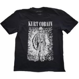 Image of Kurt Cobain - Brilliance Unisex XX-Large T-Shirt - Black