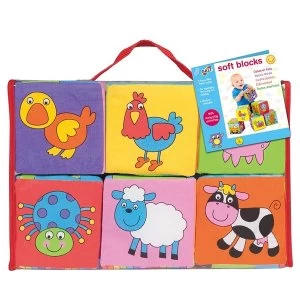 image of Galt Toys - Baby Soft Blocks