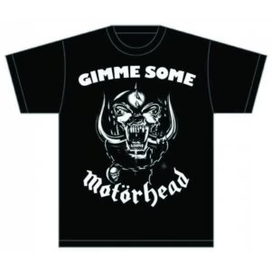 image of Motorhead 'Gimme Some' Mens XX-Large T-Shirt - Black