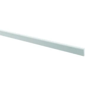 image of Wickes PVCu White Cloaking Profile 65 x 2500mm