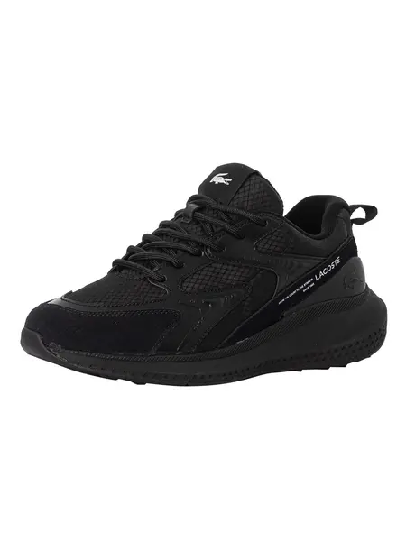 Image of Lacoste L003 EVO 124 3 SMA Trainers Black 11 UK