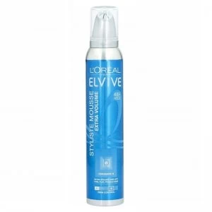 Image of LOreal Elvive Styliste Mousse Extra Volume Ceramide R Firm Control 200ml