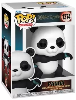 image of Jujutsu Kaisen Panda vinyl figurine no. 1374 Funko Pop! multicolour