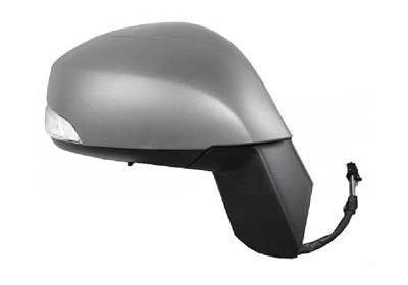 Image of VAN WEZEL 4380818 Wing mirror * HAGUS * Right, Heatable, primed Outside Mirror (50)