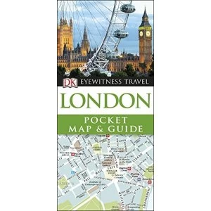 Image of DK Eyewitness London Pocket Map and Guide Paperback / softback 2018