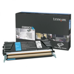 Image of Lexmark C5202CS Cyan Laser Toner Ink Cartridge