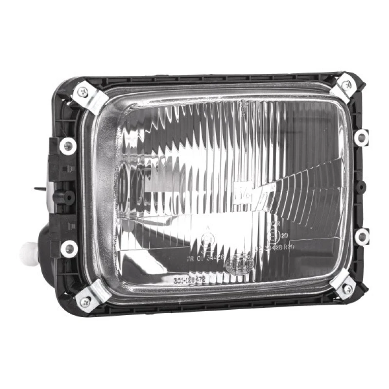 Image of HELLA 1AE 003 440-681 Headlights H4, Right, without direction indicator, Halogen Headlight (259)